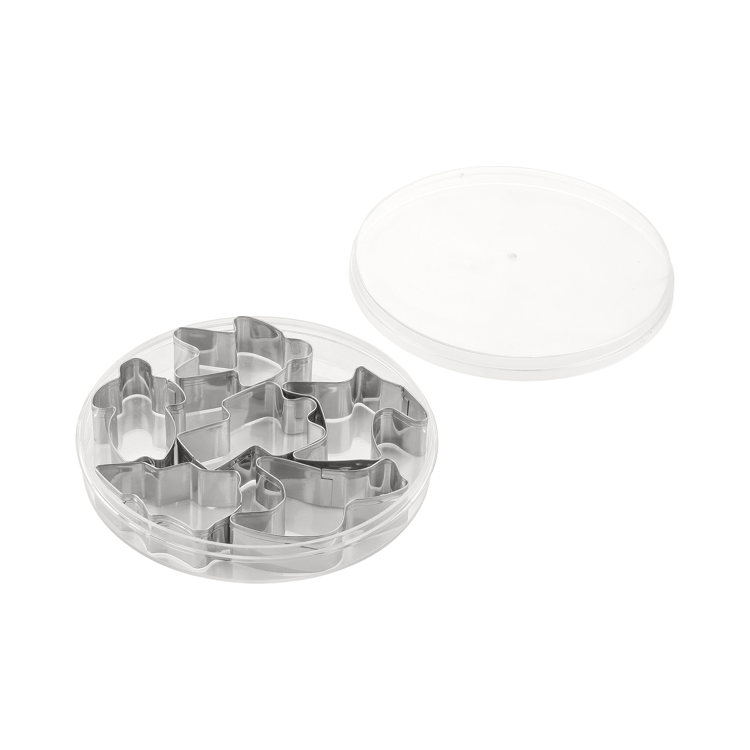 CAC China B11CT-6 6-Piece Cookie/Pastry Cutter Set, Holiday