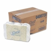 Scott Coreless Standard Roll Bathroom Tissue, 1-Ply, White, 36 Rolls/Carton
