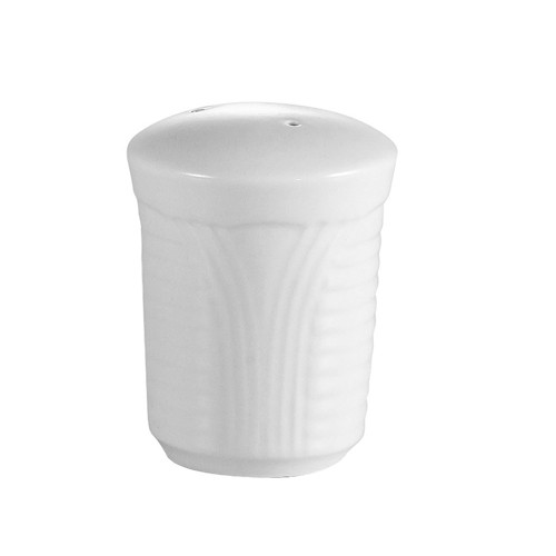 CAC China CRO-PS Corona Porcelain Pepper Shaker