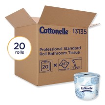 Cottenelle Two-Ply Bathroom Tissue, 20 Rolls/Carton