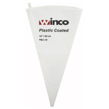 Winco PBC-16 Cotton Pastry Bag with Inner Plastic Coating, 16&quot;