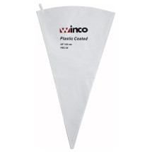 Winco PBC-24 Cotton Pastry Bag with Inner Plastic Coating, 24&quot;
