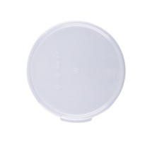 CAC China FS1R-68CV-C Round Clear Food Storage Container Cover for 6 Qt. &8 Qt.
