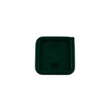 CAC China FSSQ-24CV-G Green Square Food Storage Container Cover for 2 Qt. & 4 Qt.