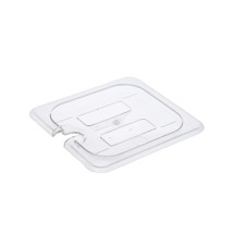 CAC China PCSL-SC Sixth Size Polycarbonate Food Pan Cover with Notch