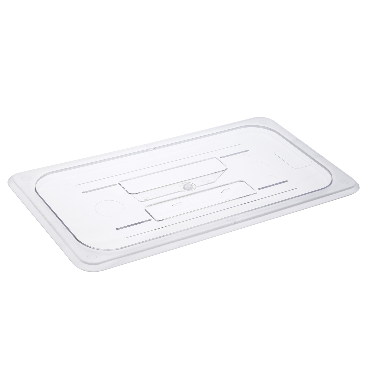 CAC China PCSD-TC Third Size Polycarbonate Food Pan Cover
