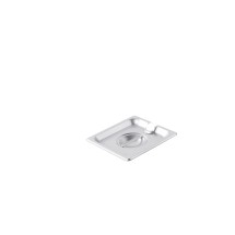CAC China SPCN-S 1/6 Size Steam Pan Notched Cover