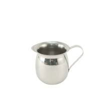 CAC China SSBC-10 Stainless Steel Bell Shape Creamer 10 oz.
