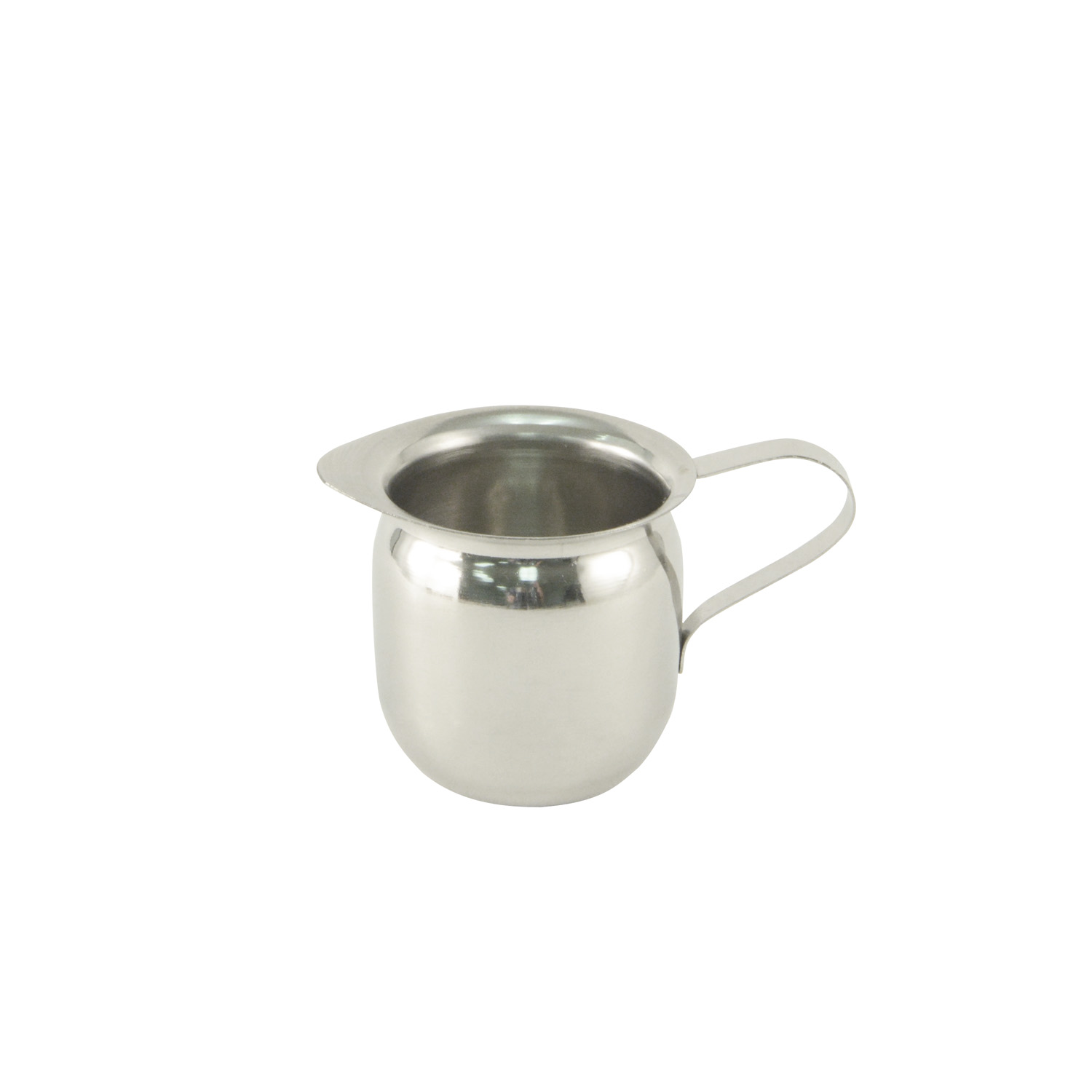 CAC China SSBC-8 Stainless Steel Bell Shape Creamer 8 oz.