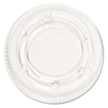 Crystal-Clear Portion Cup Lids, Fits 1.5-2.5oz Cups, 2400/Carton