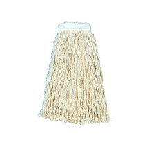 Cut-End Wet Mop Head, Cotton, #24 Size, White