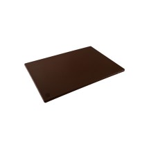 CAC China CBPH-1520BN Brown Plastic Cutting Board 20&quot; x 15&quot;