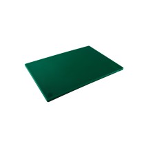 CAC China CBPH-1218G Cutting Board Plastic Green 18&quot; x 12&quot;