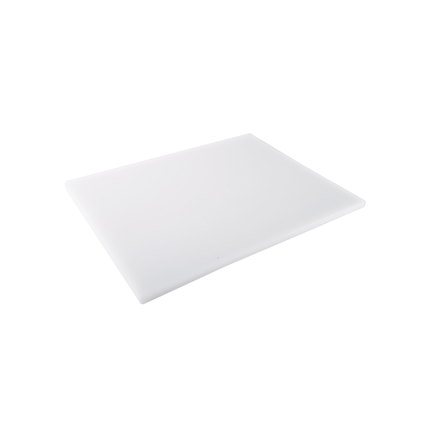 CAC China CBPH-0610W White Plastic Cutting Board 10" x 6"