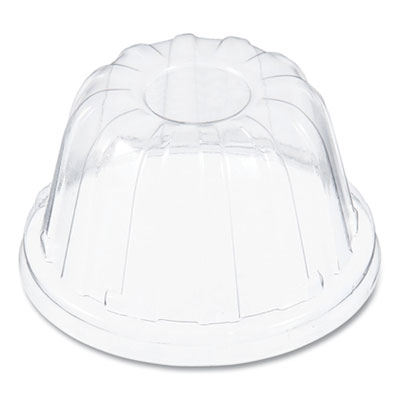 D-T Sundae/Cold Cup Lids, Fits Foam Cups, Clear, 1,000 lids/CT, 50/PK, 20PK/CT