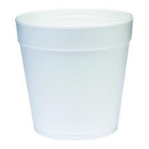 Dart White Foam Squat Containers, 24 oz., 500/Carton