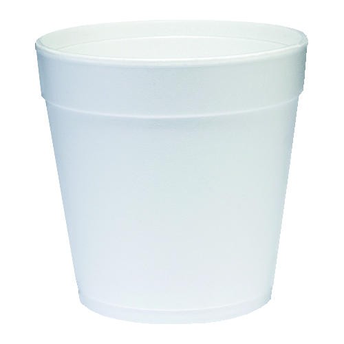 Dart Foam Food Containers,12 oz, White, 500/Carton