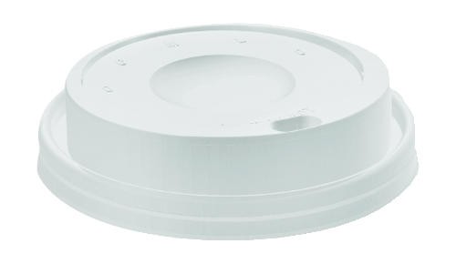 Dart Cappuccino Dome Sipper Lids, Fits 12-24 oz. Cups, White 1000/Carton