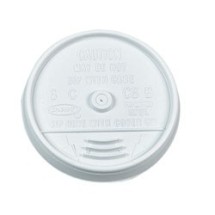 Dart Sip-Thru Plastic Lids, for 16 oz. Hot/Cold Foam Cups, 1000/Carton