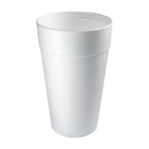 Dart White Foam Drink Cups, 32 oz.,. 500/Carton