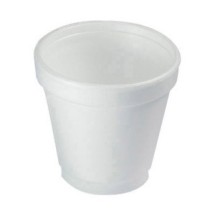 Dart White Foam Drink Cups, 4 oz., 1000/Carton