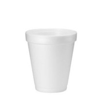 Dart White Foam Drink Cups, 8 oz., 1000/Carton