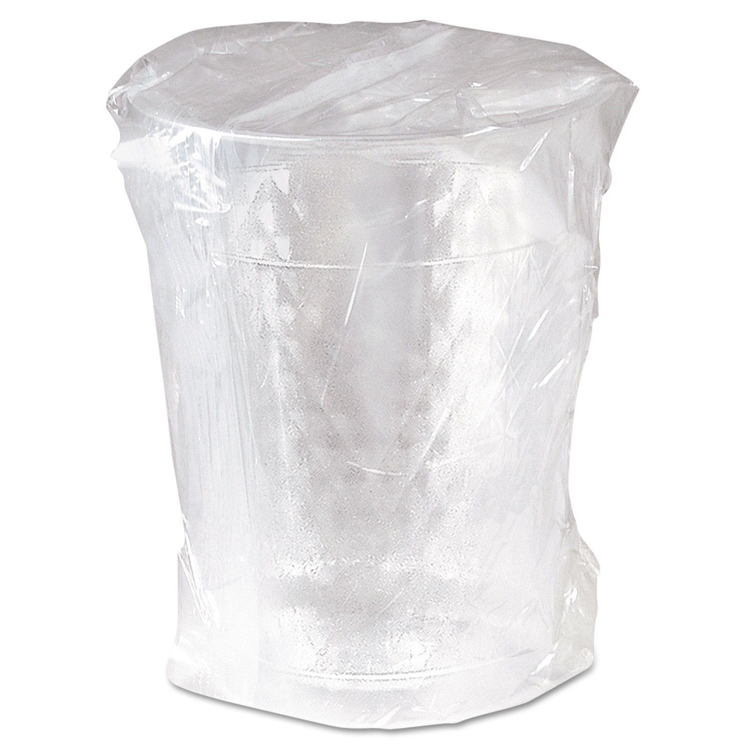 Dart Diamond Tumbler Clear Plastic Cups, 10 oz., Individually Wrapped, 500/Carton