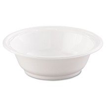 Dart Famous Service White Plastic Bowls, 12 oz,, 1000/Carton