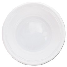 Dart High Impact White Plastic Bowls, 5-6 oz.,1000/Carton