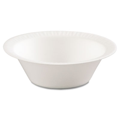 Dart White Non-Laminated Foam Bowl, 6 oz, 100/Carton