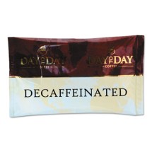 Day To Day 100% Pure Coffee, Decaffeinated, 1.5 oz. Pack, 42 Packs/Carton