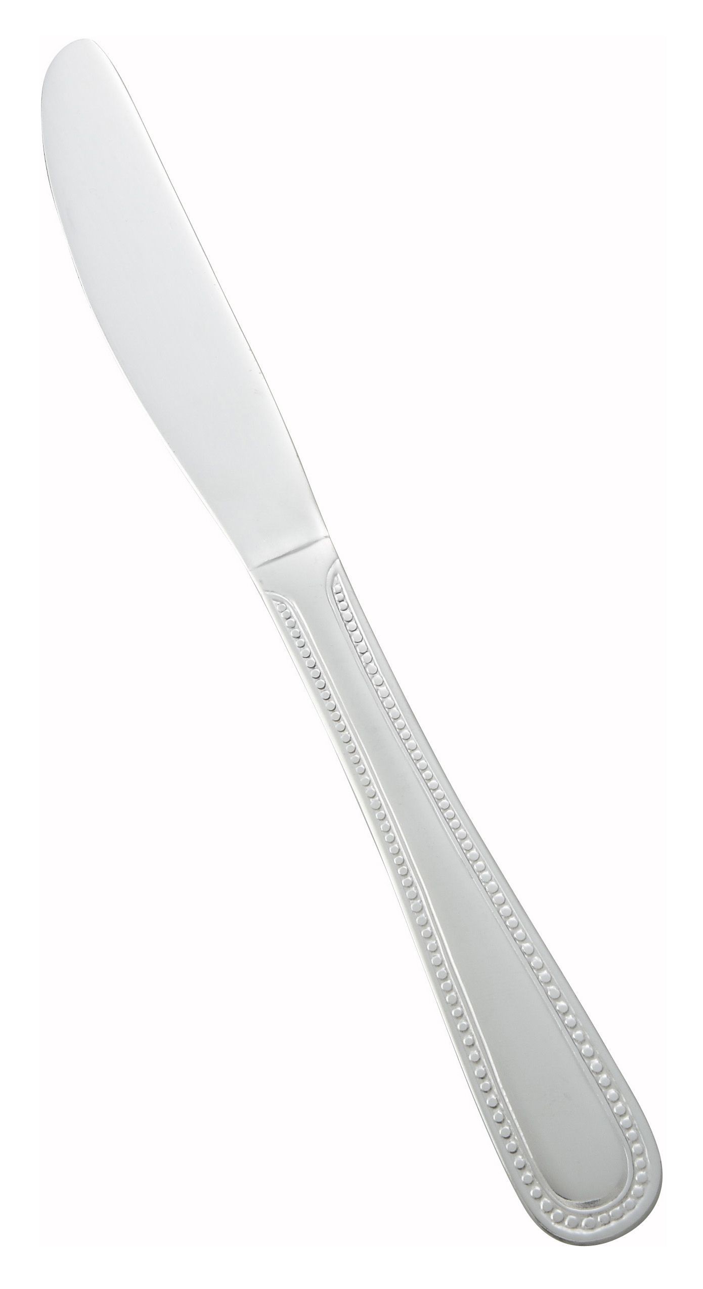 Winco 0036-16 Deluxe Pearl Extra Heavy Stainless Steel Salad Knife (12/Pack)