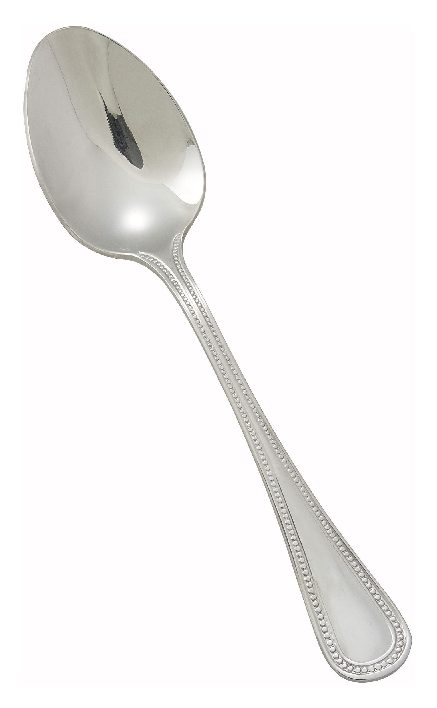 Winco 0036-03 Deluxe Pearl Extra Heavy Stainless Steel Dinner Spoon (12/Pack)