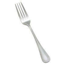 Winco 0036-05 Deluxe Pearl Extra Heavy Stainless Steel Dinner Fork (12/Pack)