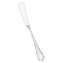Winco 0036-12 Deluxe Pearl Extra Heavy Stainless Steel Butter Spreader (12/Pack)