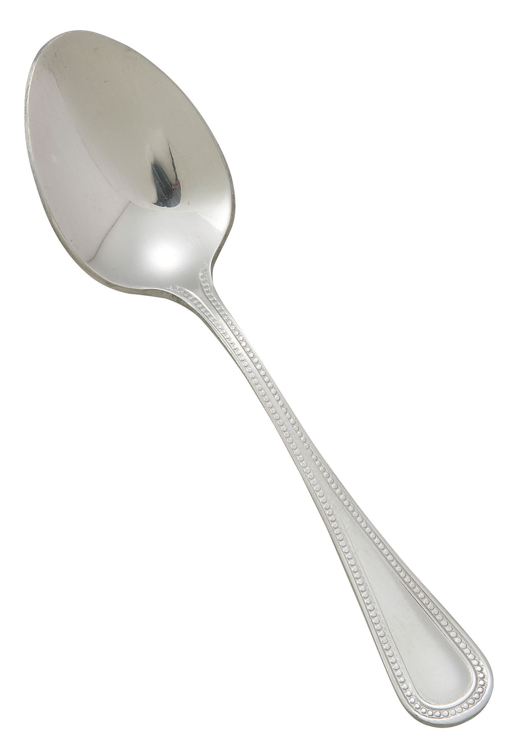 Winco 0036-09 Deluxe Pearl Extra Heavy Stainless Steel Demitasse Spoon (12/Pack)