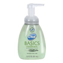 Dial Basics Foaming Honeysuckle Hand Soap, 7.5 oz., 8/Carton