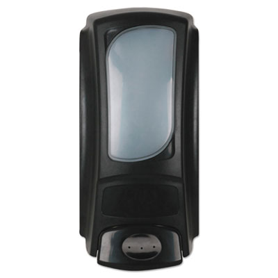 Dial Eco-Smart Amenity Liquid Soap Dispenser, Black 15 oz.