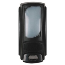 Dial Eco Smart Flex Amenity Liquid Soap Dispenser, Black 15 oz. 6/Carton