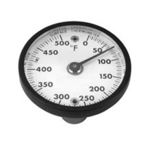 Franklin Machine Products  138-1063 Dial-Type Grill Surface Magnetic Thermometer 0&deg; F To 500&deg; F
