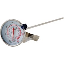 Winco TMT-CDF3 Candy/Deep Fry Thermometer, Dial Type with Stem 3&quot;