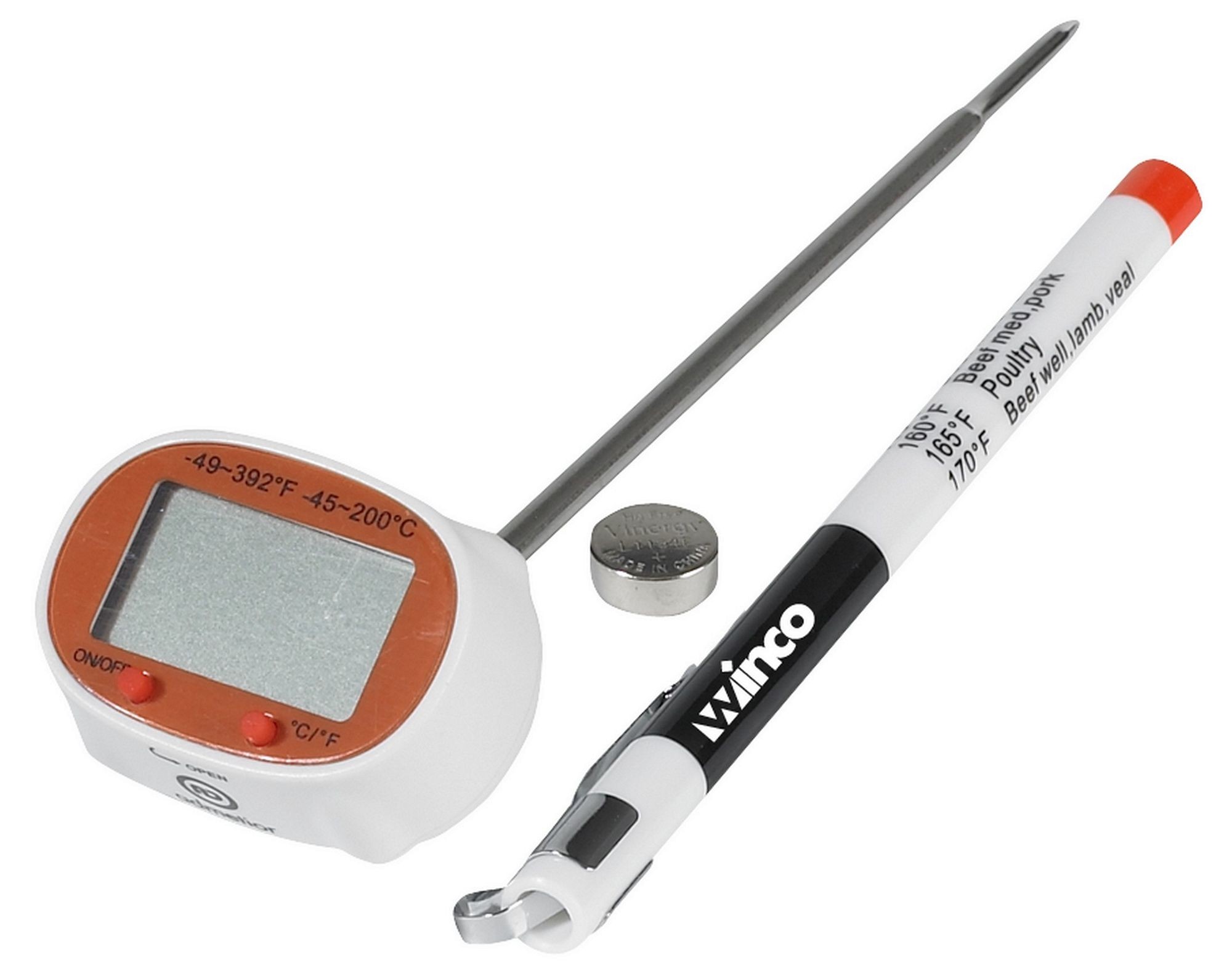 Winco TMT-DG2 Digital Pocket Thermometer