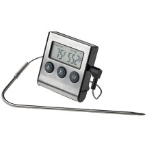 Winco TMT-DG6 Digital Roasting Thermometer with Timer and Probe