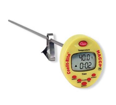 Franklin Machine Products  138-1195 Digital Stem Thermometer with Min/Max & Hold Function