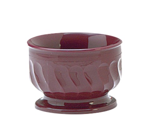Dinex DX320061 Turnbury Cranberry Insulated Pedestal Based Bowl 5 oz,  48/Carton