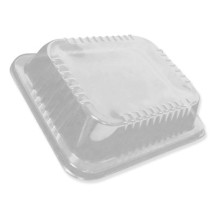 High Dome Lids for 10 1/2&quot; x 12 5/8&quot; Oblong Containers, 100/Carton