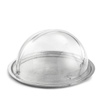 TableCraft PC2 Round Polycarbonate Dome Cover, 19&quot; x 10&quot;