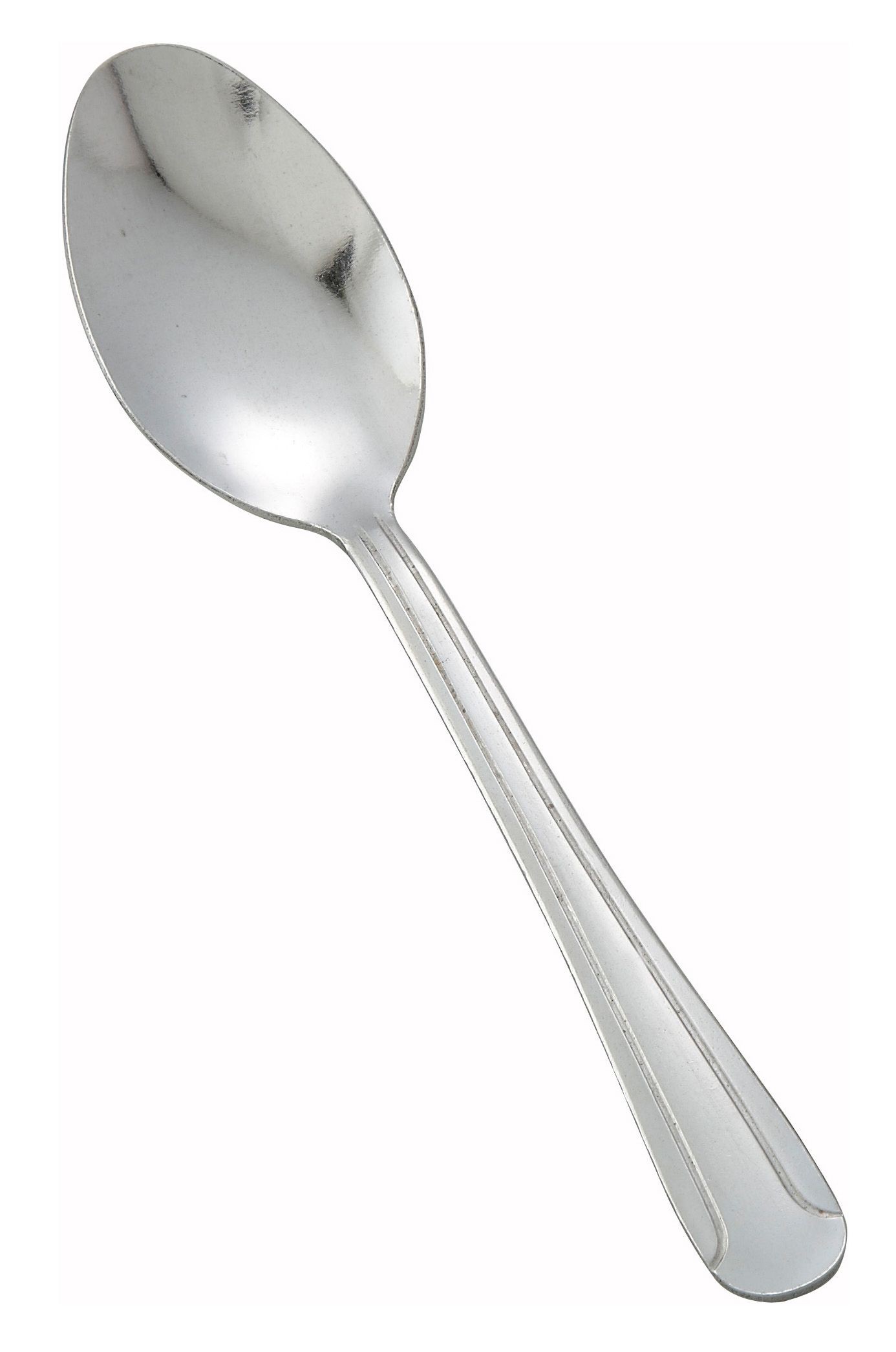 Winco 0014-01 Dominion Heavy Weight 18/0 Stainless Steel Teaspoon (12/Pack)