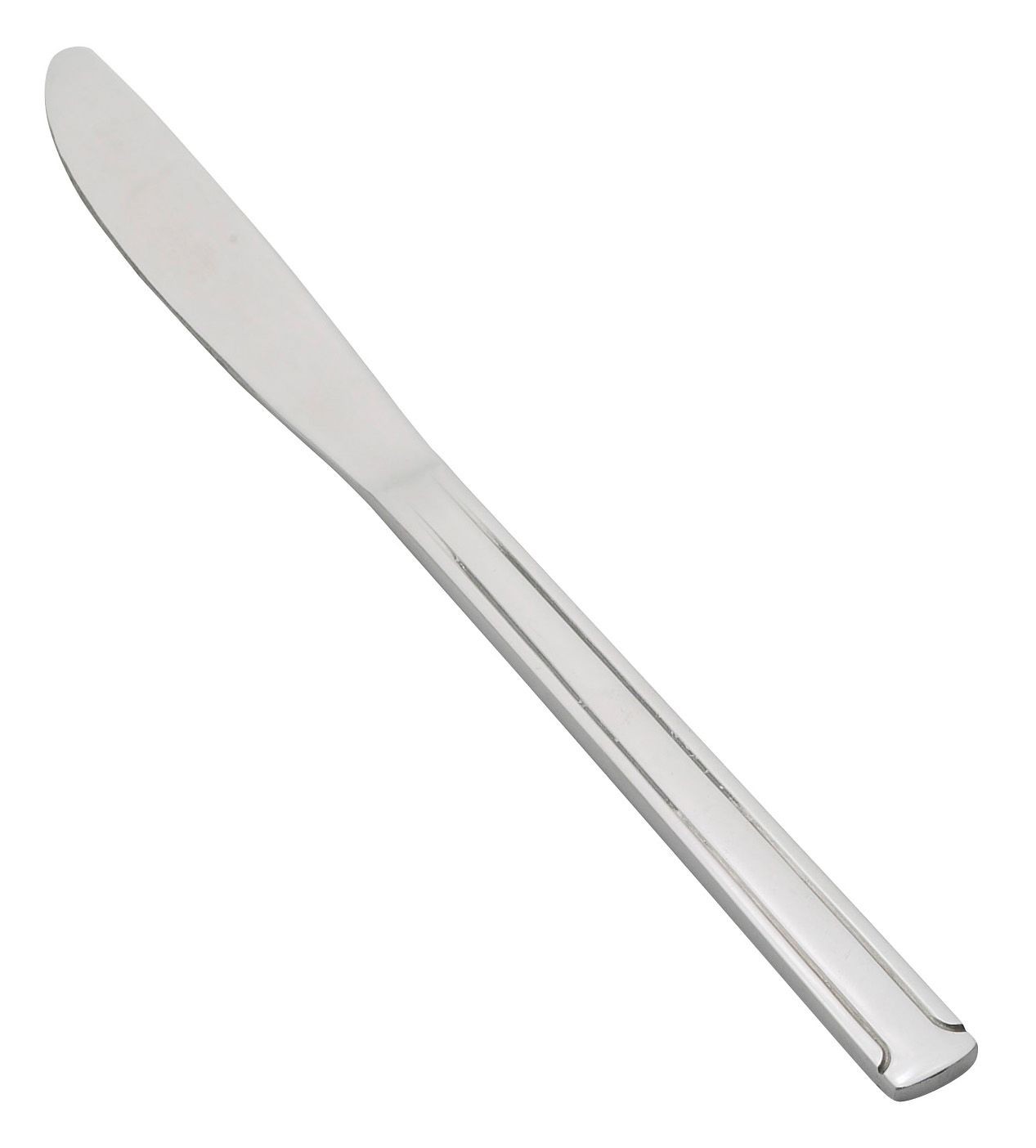 Winco 0014-08 Dominion Heavy Weight 18/0 Stainless Steel Dinner Knife (12/Pack)
