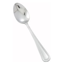 Winco 0005-01 Dots Heavy Weight Mirror Finish Stainless Steel Teaspoon (12/Pack)